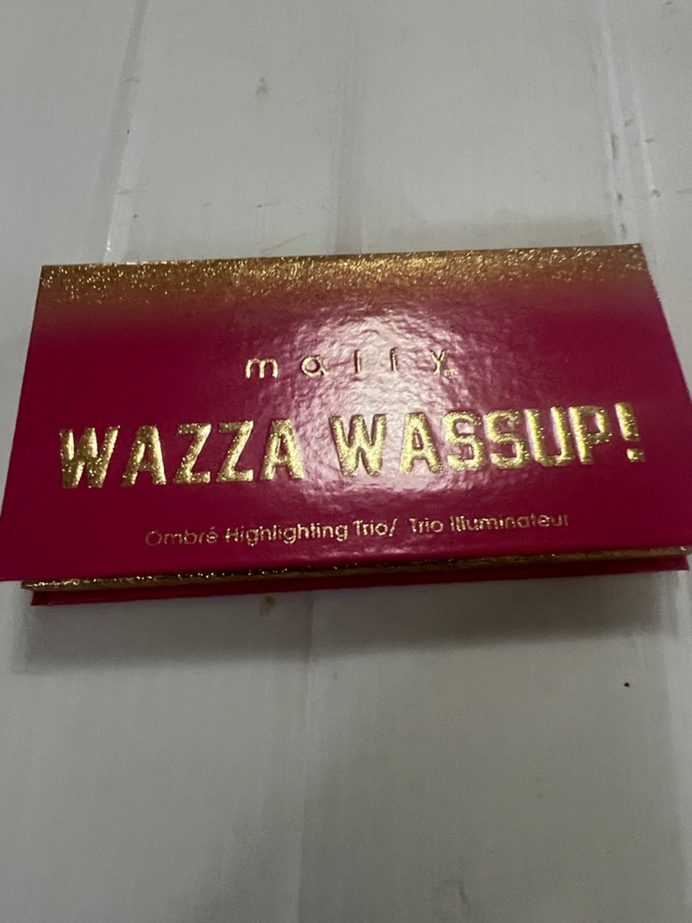 Mally Beauty Wazza Wassup! Highlighting Trio - Pink and Gold‎